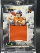 2024 Panini Origins Future Fabrics Bo Nix #FF-BNI card