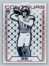 2024 Panini Phoenix Contours Bo Nix #CON-BNX card