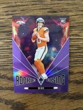 2024 Panini Phoenix Rookie Rising Bo Nix #RR-BNX card