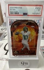 2024 Panini Prestige Nuclear Bo Nix #N-BNX card