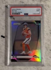 2024 Panini Prizm Bo Nix Silver #309 card