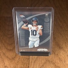 2024 Panini Prizm Deca Downtown Bound Bo Nix #3 card
