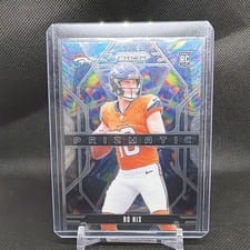 2024 Panini Prizm Prizmatic Bo Nix #11 card