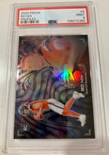 2024 Panini Prizm Profiles Bo Nix #5 card