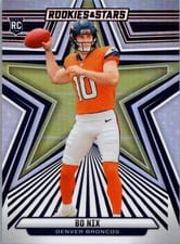 2024 Panini Rookies & Stars Base Set Bo Nix #108 card