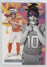 2024 Panini Rookies & Stars Rookie Exclusive Bo Nix #6 card