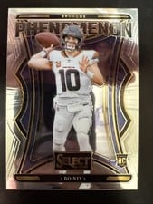 2024 Panini Select Phenomenon Bo Nix #4 card