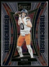 2024 Panini Select Turbocharged Bo Nix #16 card
