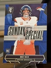 2024 Panini Totally Certified Sunday Special Bo Nix #20 card