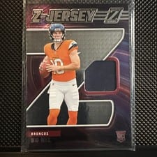 2024 Panini Zenith Z Jersey Bo Nix #ZJ4 card
