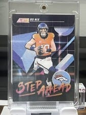 2024 Score Step Ahead Bo Nix #SA-BNX card