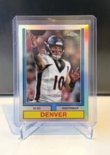 2024 Topps Chrome 1974 Topps Football Bo Nix #74TF-4 card