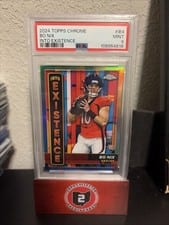 2024 Topps Chrome Into Existence Bo Nix #IE-4 card