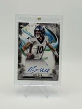2024 Topps Inception Rookie Autographs Bo Nix #RA-BN card