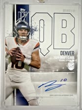 2024 Topps Signature Class Rookie Class Autographs Bo Nix #RCA-BN card
