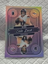 2025 Donruss Elite Elite Deck Bo Nix #6 card