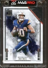 2025 Panini Impeccable Base Set Bo Nix #20 card