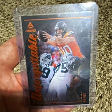 2025 Panini Luminance Unforgettable Bo Nix #2 card