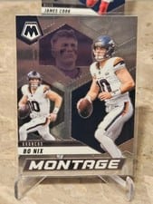 2025 Panini Mosaic Montage Bo Nix #24 card