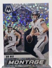 2025 Panini Mosaic Montage Bo Nix #24 card