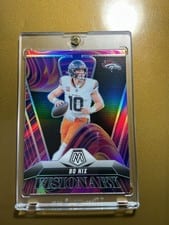 2025 Panini Mosaic Visionary Bo Nix #8 card