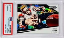 Bo Nix 2025 Panini Prizm Manga - Horizontal card