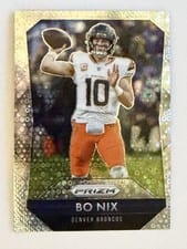 2025 Panini Prizm Prizm Flashback Bo Nix #6 card