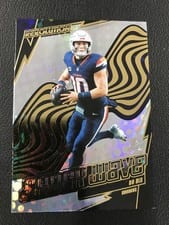 2025 Panini Revolution Shock Wave Bo Nix #16 card