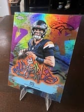 2025 Topps Chrome Urban Legends Bo Nix #UL-21 card