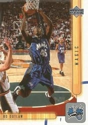 2001-02 Upper Deck Base Set Bo Outlaw #122 card