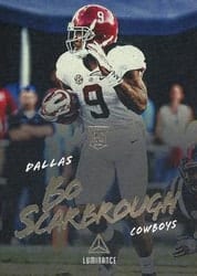 2018 Panini Luminance Base Set Bo Scarbrough #109 card