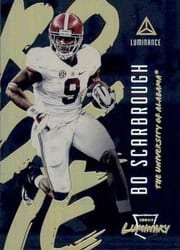 2018 Panini Luminance Luminary Bo Scarbrough #1 card
