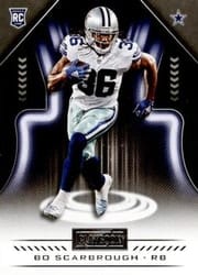 2018 Panini Playbook Base Set Bo Scarbrough #116 card