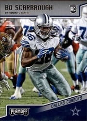 2018 Panini Playoff Base Set Bo Scarbrough #289 card