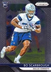 2018 Panini Prizm Base Set Bo Scarbrough #289 card