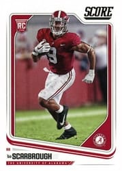 2018 Score Base Set Bo Scarbrough #366 card