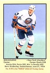 2022-23 Parkhurst Champions 51 Retros Bob Bourne #R-99 card