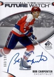 2020-21 SP Signature Edition Legends Base Set Bob Carpenter #388 card