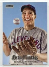 2019 Stadium Club Bob Feller Black Foil #262 card