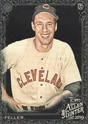 2019 Topps Allen & Ginter X Base Set Bob Feller #23 card