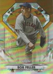 2022 Topps Chrome Update Diamond Greats Die-Cuts Bob Feller #DGC-59 card