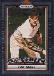 2023 Panini Prizm The Old Ball Game Bob Feller #OBG1 card