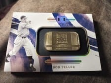 2024 Panini Impeccable Cooperstown Logo Bob Feller #3 card