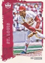 2021 Panini Diamond Kings Base Set Bob Gibson #115 card