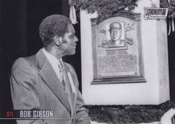 2021 Stadium Club Chrome Base Set Bob Gibson #189 card