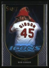 2024 Panini Select Icons Bob Gibson #23 card