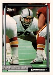 1992 Topps Base Set Bob Golic #478 card