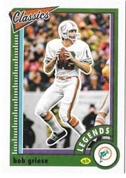 2022 Panini Classics Base Set Bob Griese #130 card
