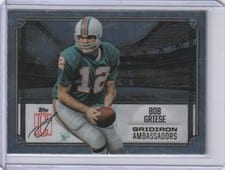 2024 Topps Signature Class Gridiron Ambassadors Bob Griese #GA-27 card