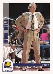 1992-93 Hoops Base Set Bob Hill #249 card
